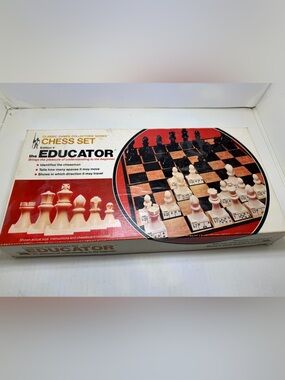 Classic Games Collectors Chess Set the Educator Edition V 1972